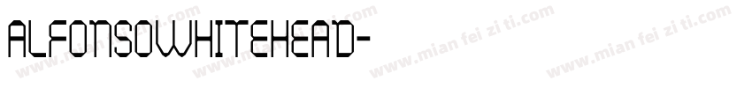 alfonsowhitehead字体转换