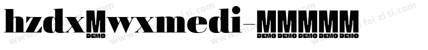 hzdx_wxmedi字体转换