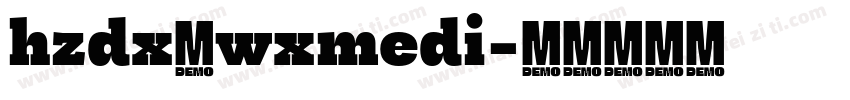 hzdx_wxmedi字体转换