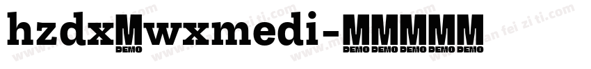 hzdx_wxmedi字体转换