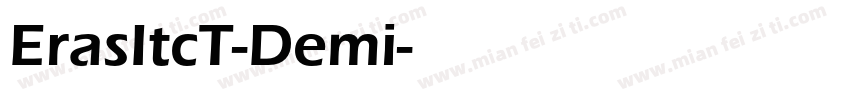 ErasItcT-Demi字体转换