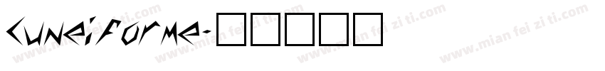 Cuneiforme字体转换
