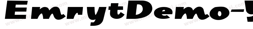 EmrytDemo-Y8Jo字体转换