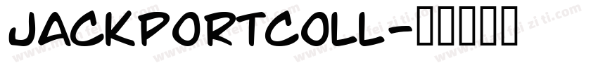 JACKPORTCOLL字体转换