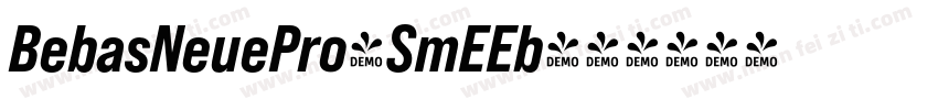 BebasNeuePro-SmEEb字体转换