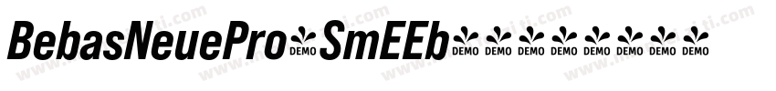 BebasNeuePro-SmEEb-常字体转换