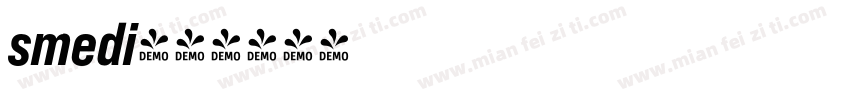 smedi字体转换