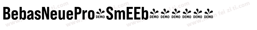 BebasNeuePro-SmEEb字体转换