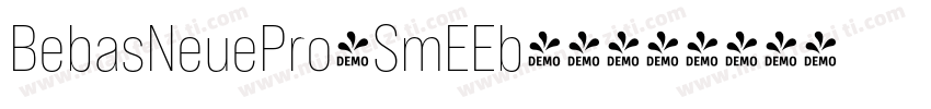 BebasNeuePro-SmEEb-常字体转换