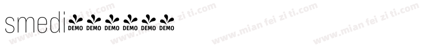 smedi字体转换