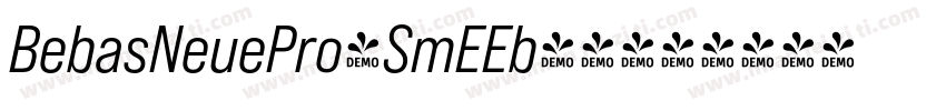 BebasNeuePro-SmEEb-常字体转换