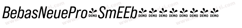 BebasNeuePro-SmEEb-常字体转换