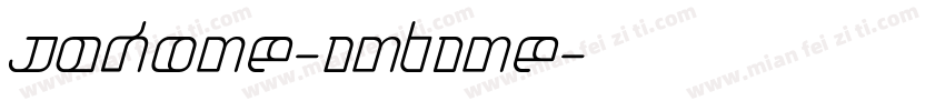 Jakone-Inline字体转换
