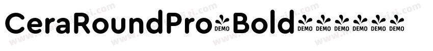 CeraRoundPro-Bold字体转换
