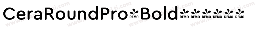 CeraRoundPro-Bold字体转换