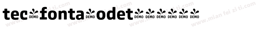 tec-fonta-odet字体转换
