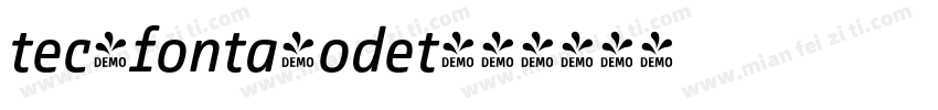 tec-fonta-odet字体转换
