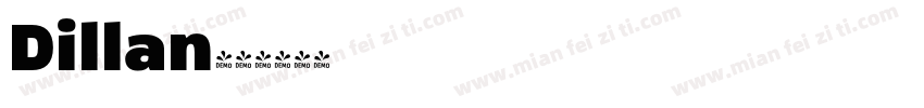 Dillan字体转换