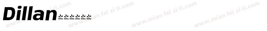 Dillan字体转换