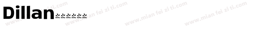 Dillan字体转换