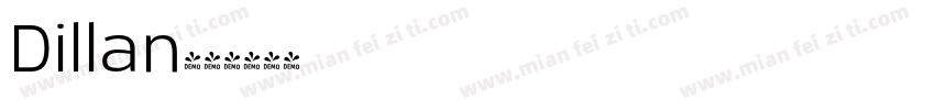 Dillan字体转换
