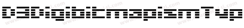 D3DigibitmapismTypeA-owea字体转换