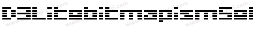 D3LitebitmapismSelif-Yzny字体转换