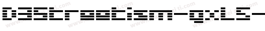 D3Streetism-gxL5字体转换