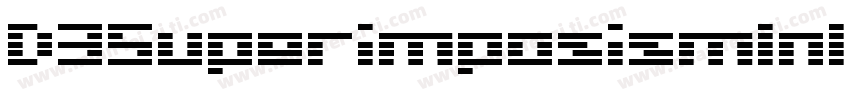D3SuperimposismInline-lgo5字体转换