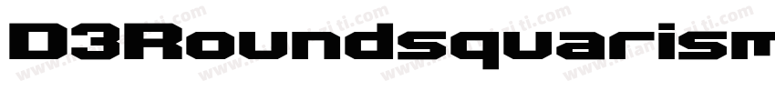 D3Roundsquarism-p7aa字体转换