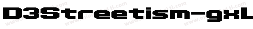 D3Streetism-gxL5字体转换