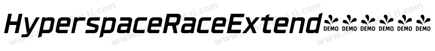 HyperspaceRaceExtend字体转换