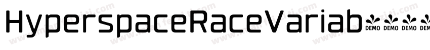 HyperspaceRaceVariab字体转换