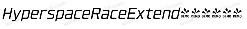 HyperspaceRaceExtend字体转换