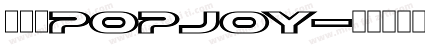 真白萌PopJoy字体转换