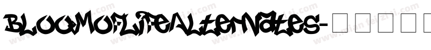 BloomofLifeAlternates字体转换