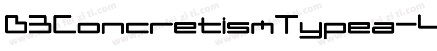 D3ConcretismTypea-4Bz6字体转换