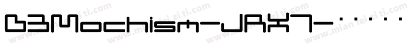 D3Mochism-JRX7字体转换