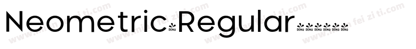 Neometric-Regular字体转换