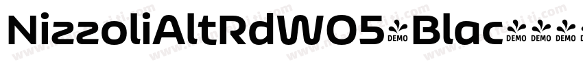 NizzoliAltRdW05-Blac字体转换