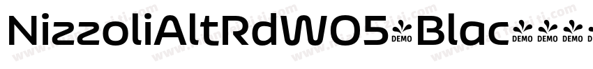 NizzoliAltRdW05-Blac字体转换
