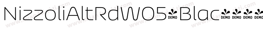 NizzoliAltRdW05-Blac字体转换
