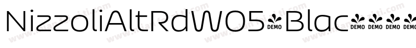NizzoliAltRdW05-Blac字体转换