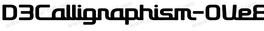 D3Calligraphism-OVe8字体转换
