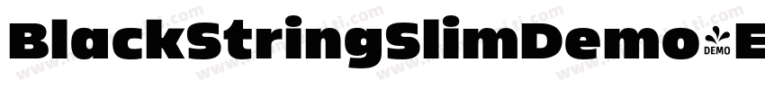 BlackStringSlimDemo-Eaqql字体转换