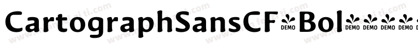 CartographSansCF-Bol字体转换