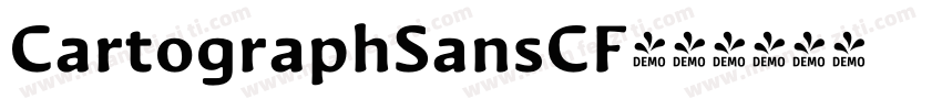 CartographSansCF字体转换