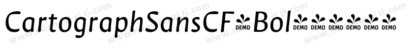 CartographSansCF-Bol字体转换