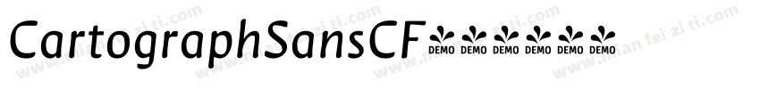 CartographSansCF字体转换
