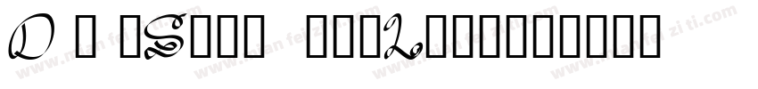 DaisySignatureLine字体转换